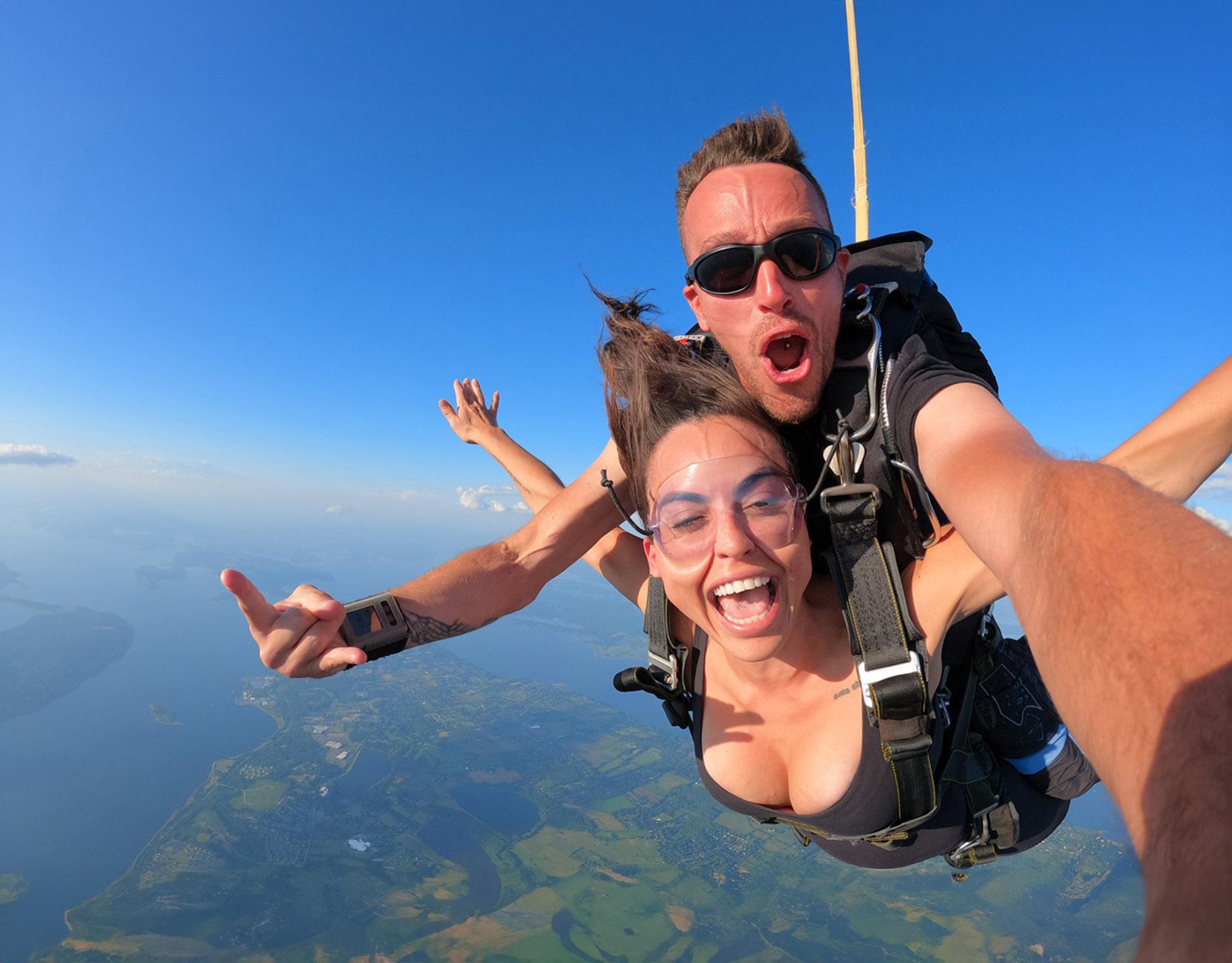 Sky Dive in Bentota