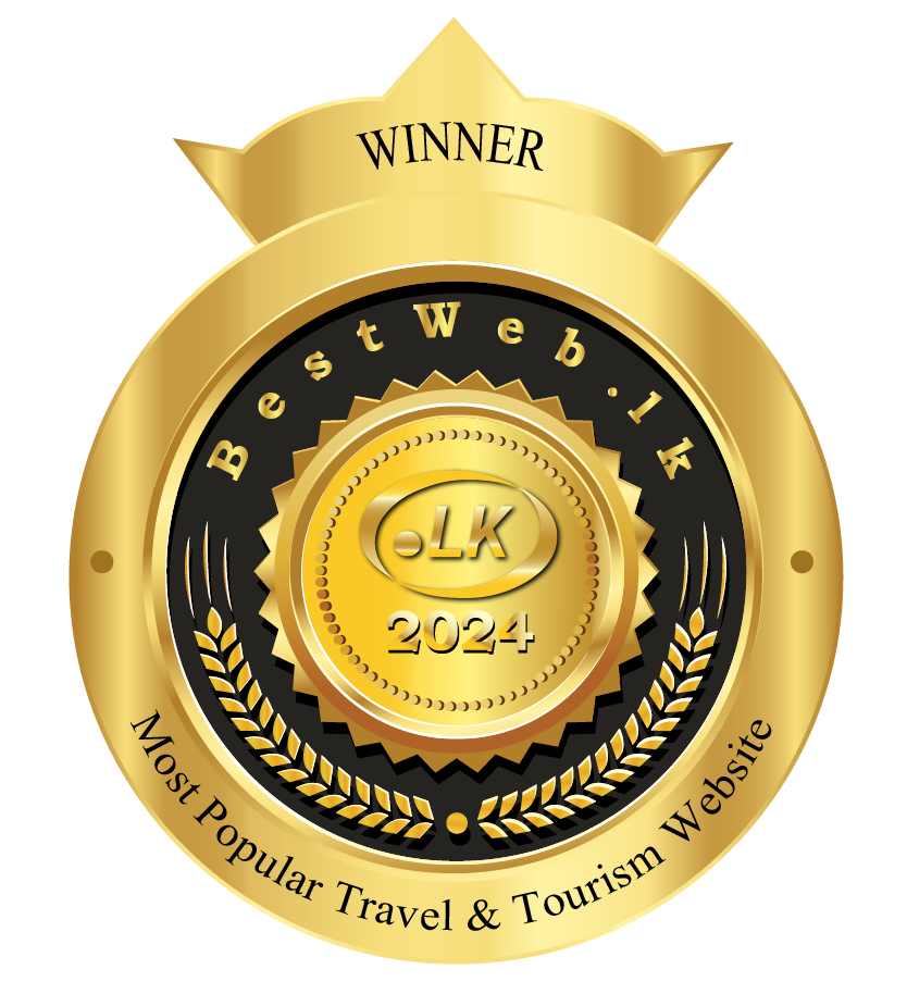 Most Popular travel & tourism website in Sri Lanka award Bestweb awards 2024 - rapidadventures.lk